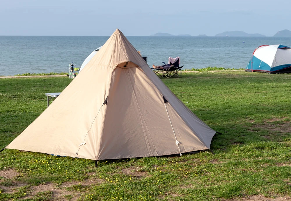 pyramid meditation tent