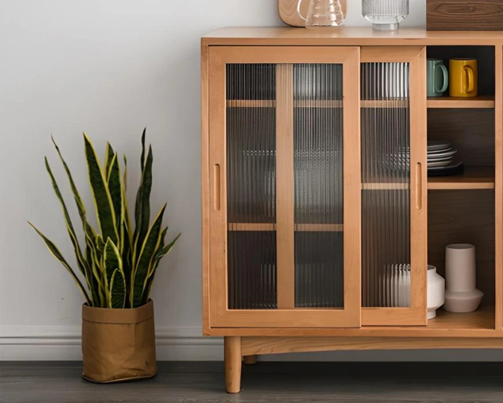 narrow sideboard cabinet